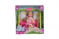 Bábika Evička s hojdačkou Swing